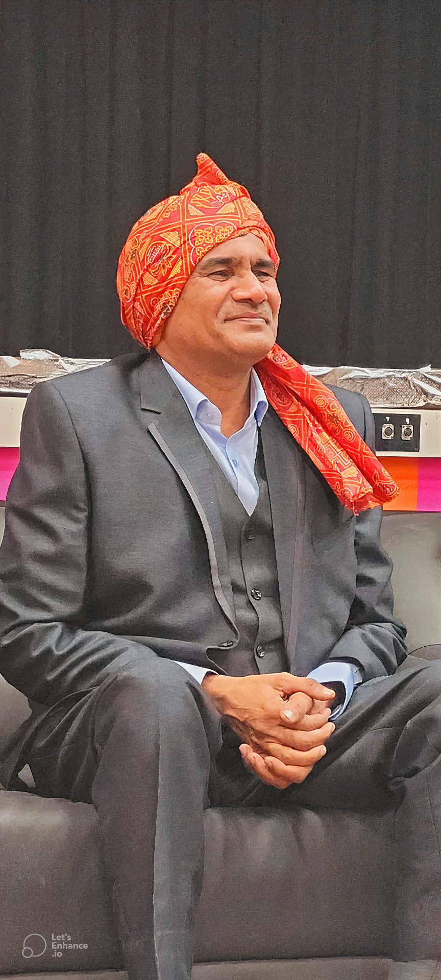 Dharampal Singh in traditional attire